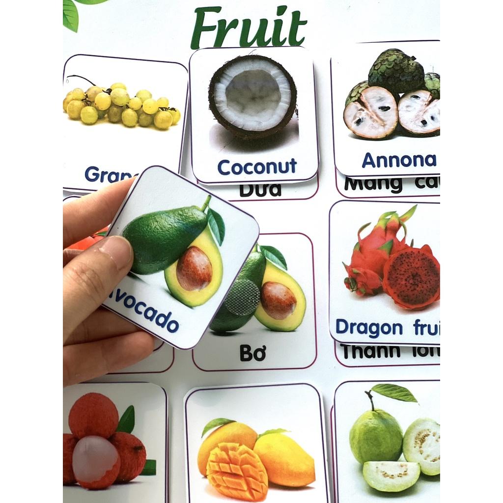 Monsi Edu Học liệu dính dán Montessori chủ đề tự chọn cho bé từ 1 - 4 tuổi F87M