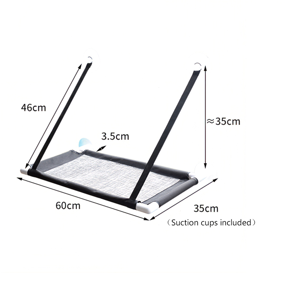 Kệ tắm nắng Giường võng cho mèo móc cửa sổ