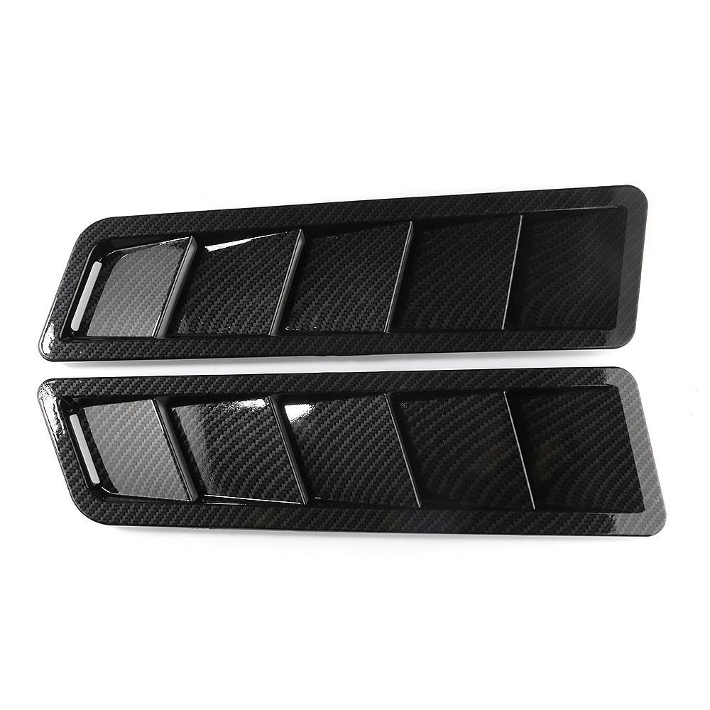Set 2 Ốp Trang Trí Lỗ Thông Gió Xe Hơi Bằng Sợi Carbon