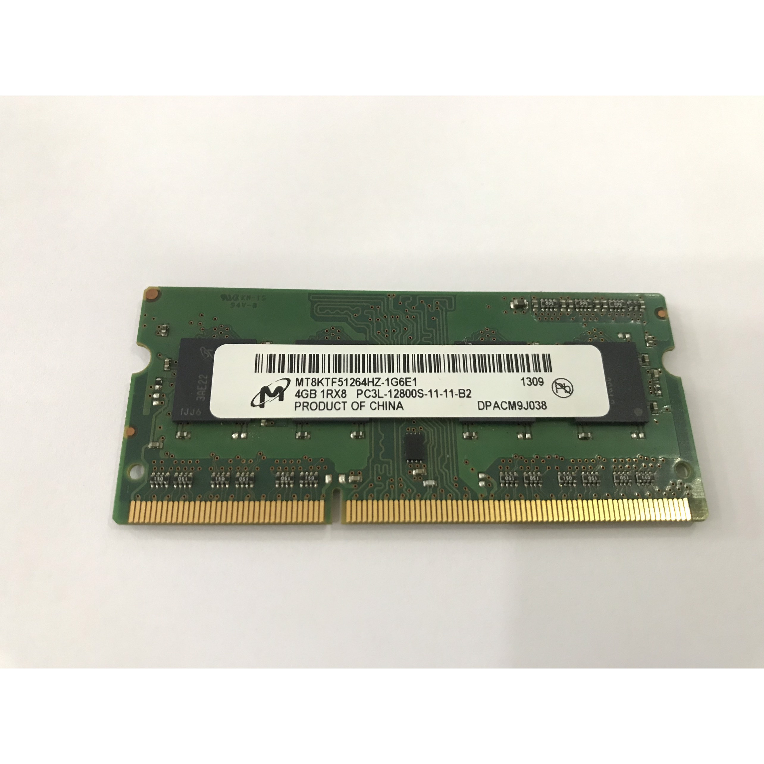 Hình ảnh RAM Laptop Micron 4GB DDR3L Bus 1600 - Hàng Nhập Khẩu