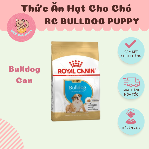 Royal Canin Bulldog Puppy - Thức Ăn Hạt Cho Chó Bulldog Nhỏ