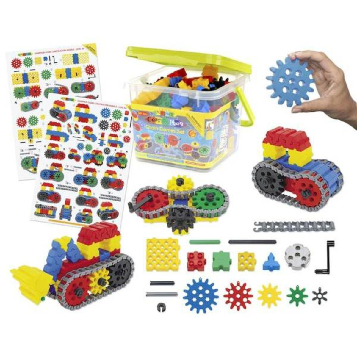 Đồ chơi lắp ráp chuyển động bánh răng 200 pcs MORPHUN MP42700