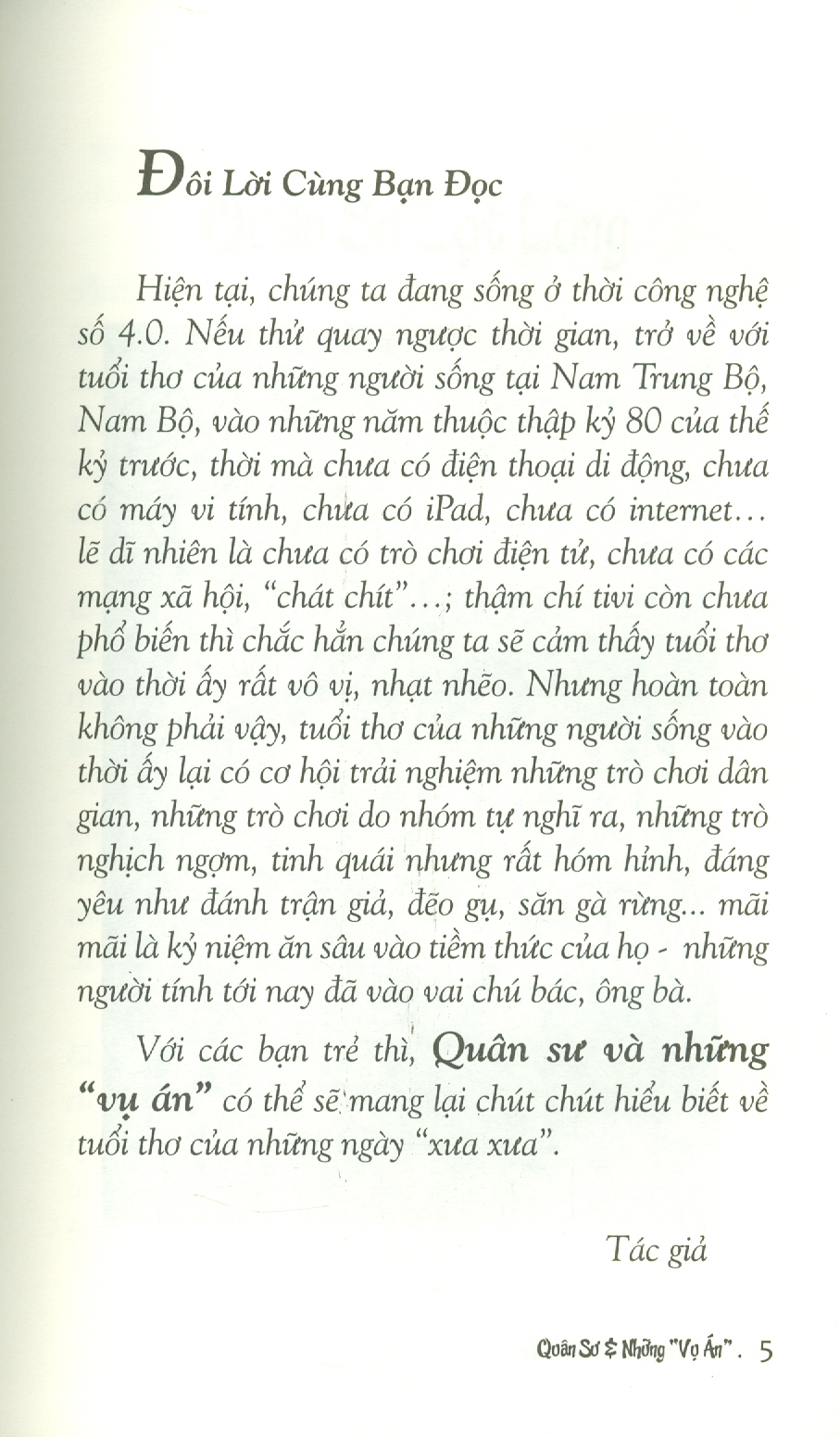 Sách Quân Sư &amp; Những &quot;Vụ Án&quot;