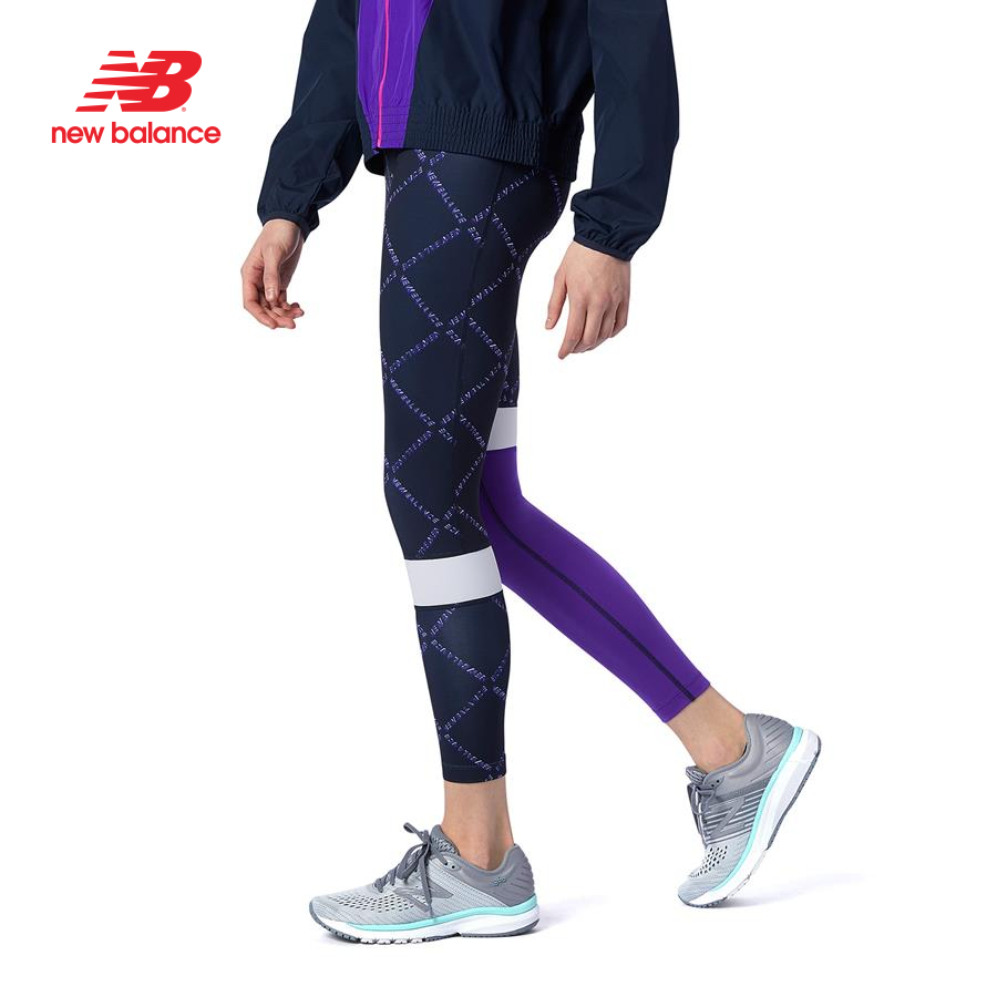 Quần legging thể thao nữ New Balance Fast Flight Printed - WP13249DV (Form Quốc Tế)