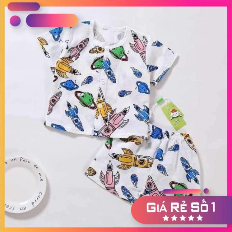 Quần áo trẻ em ️  ️ Bộ xô Aden Anais mùa hè cho bé vải sợi bông tự nhiên cho bé từ 5-23 kg