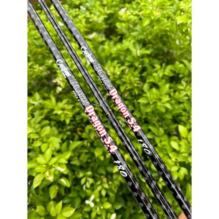 Cần Lure Rồng Đen - Black Dragon S4 độ cứng MH Xoắn X Toàn Thân - Pu Chống Xoắn từ 1m65 - 2m1 sale giá rẻ