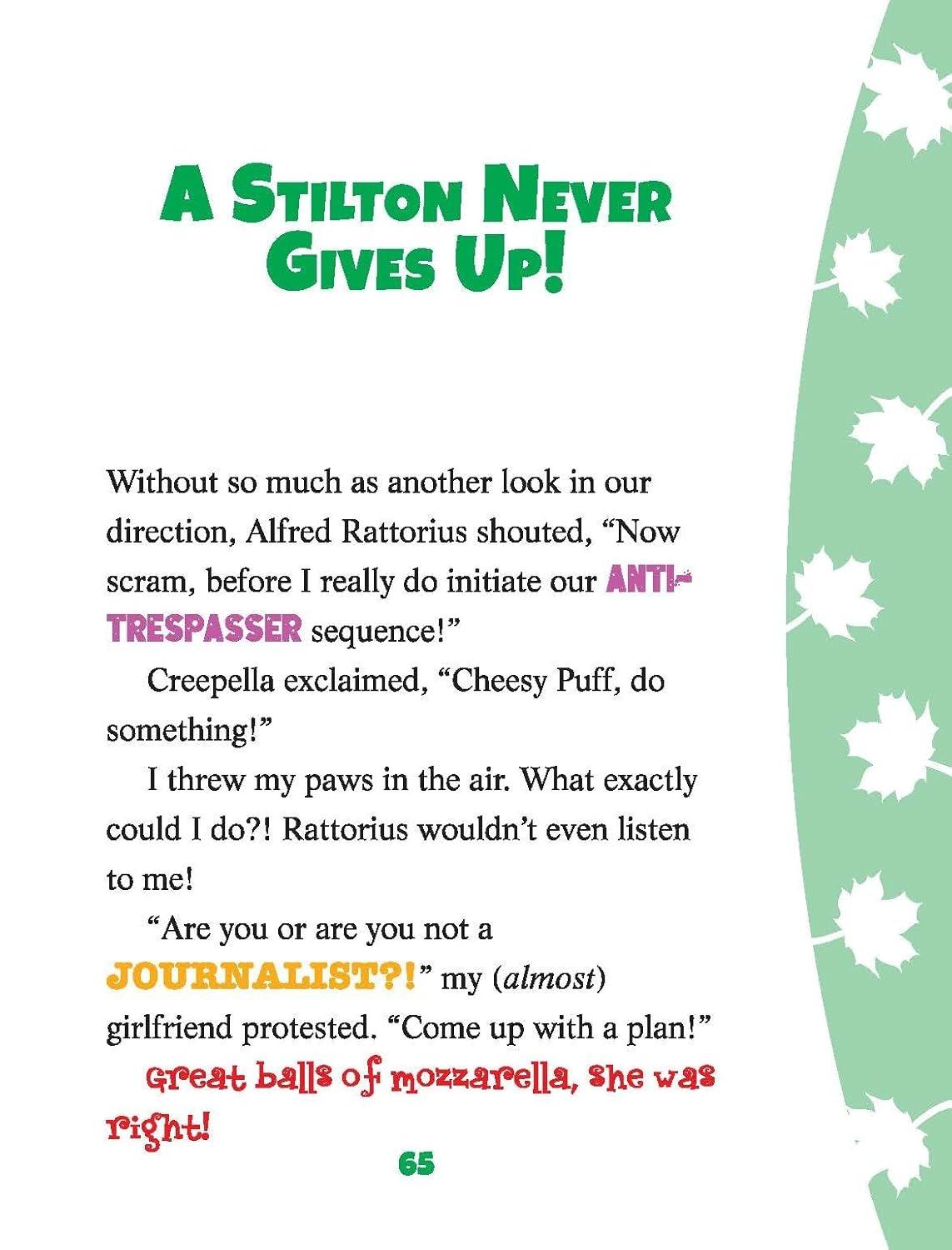 Sách ngoại văn: Geronimo Stilton Mice To The Rescue - Book 2 - The Treasure Of The Dark Forest