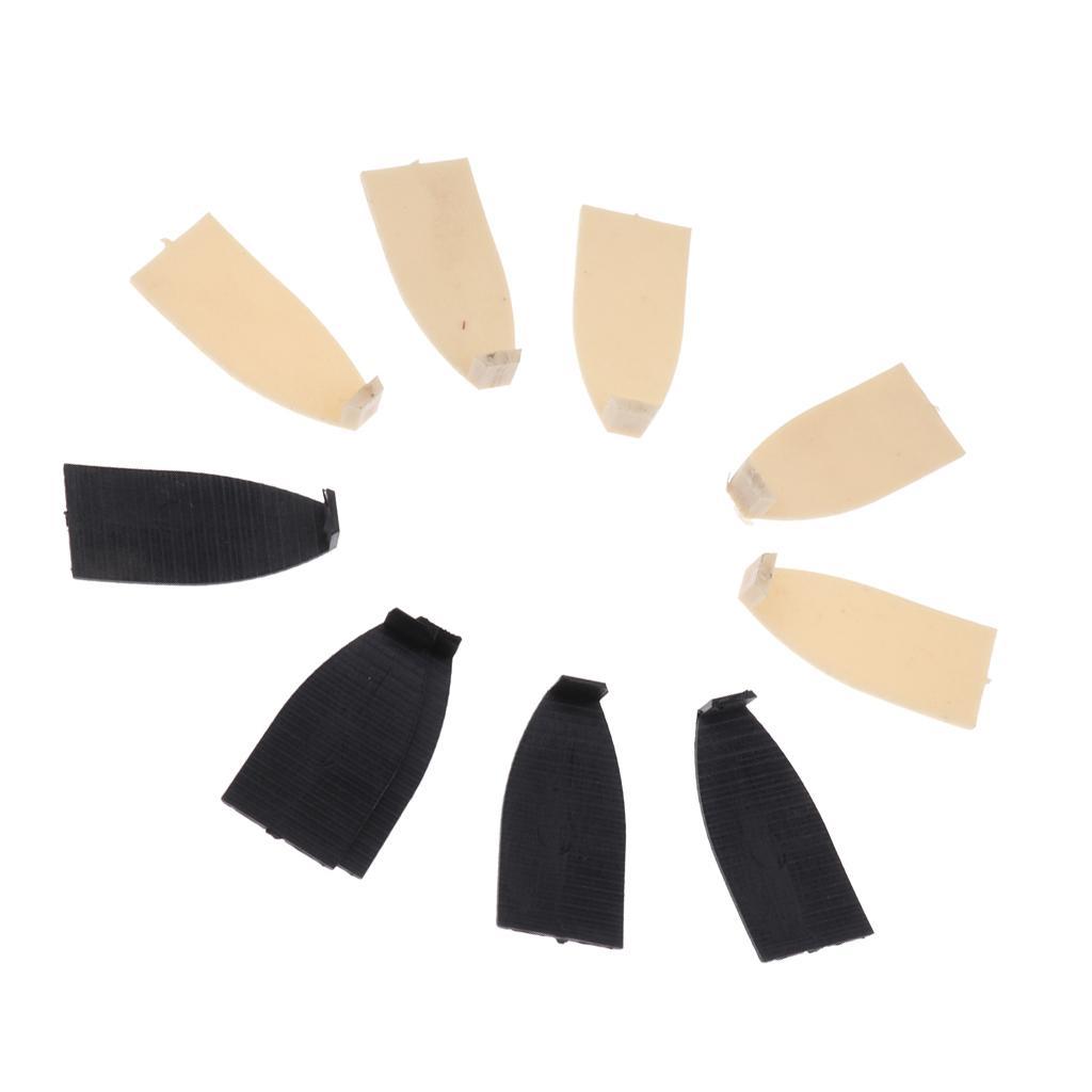 2-6pack 10pcs Cello Bow Tips for Violin Cello Viola Accessories