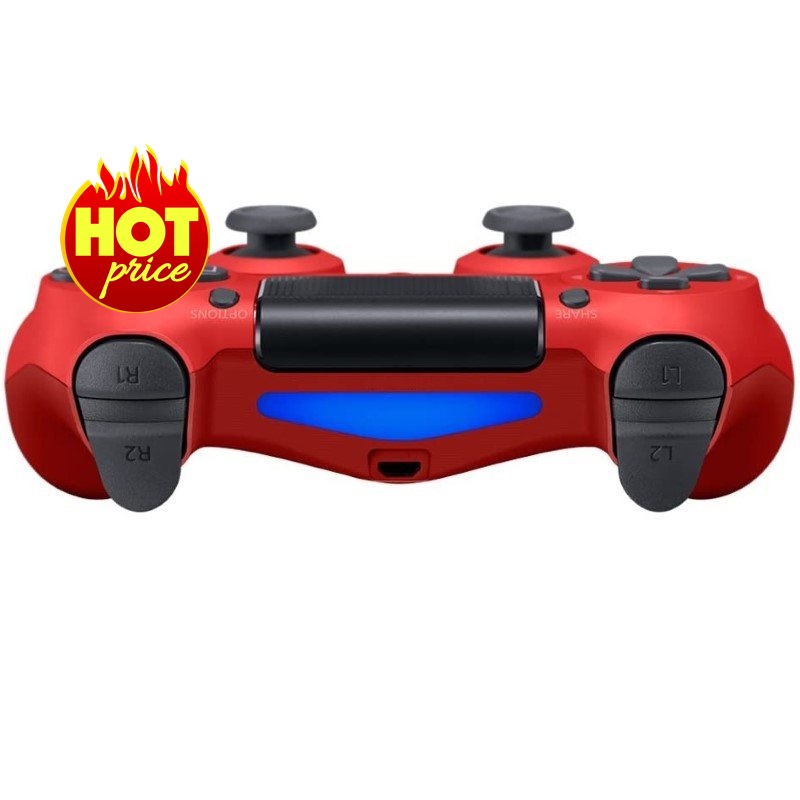 Gamepad Không dây Bluetooth PlayStation Red cho máy tính - điện thoại - máy game Console