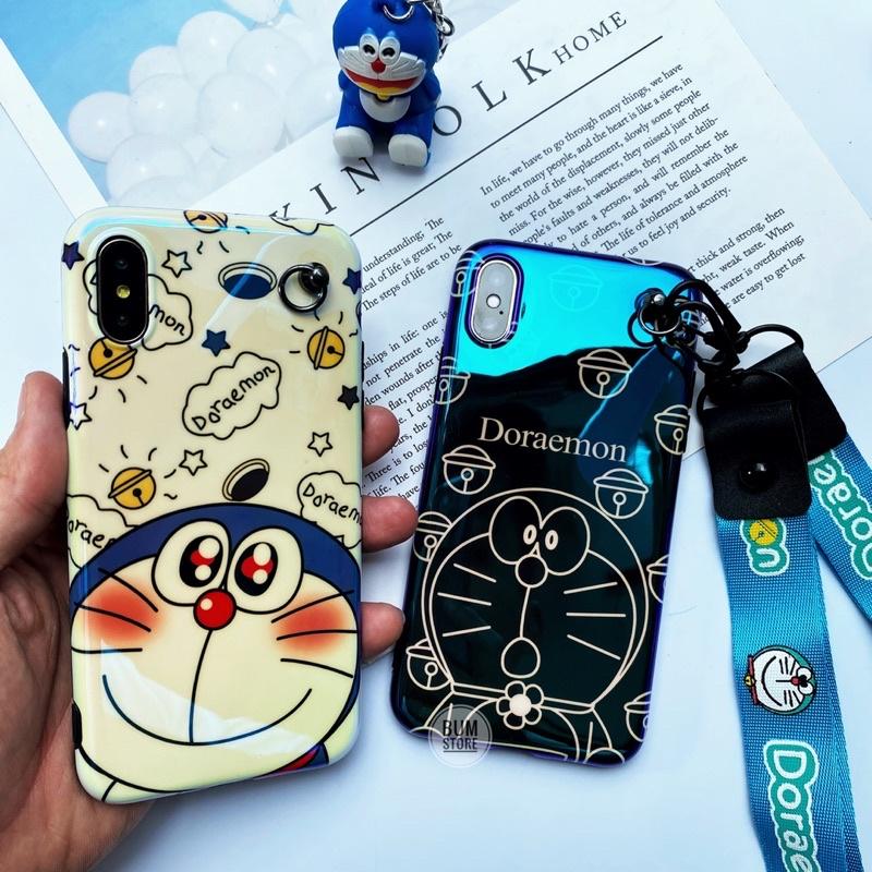Ốp lưng Doreamon full phụ kiện cho iphone X / Xs max / 8 plus / 7 plus