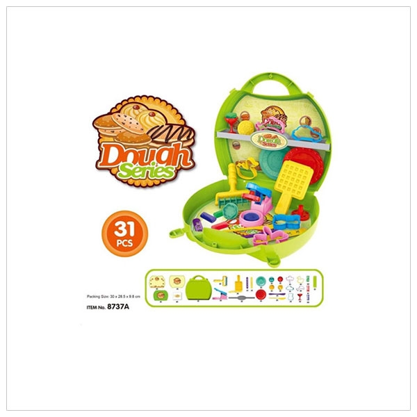 Bộ valy đất nặn dụng cụ làm bánh nướng Bowa 8737a