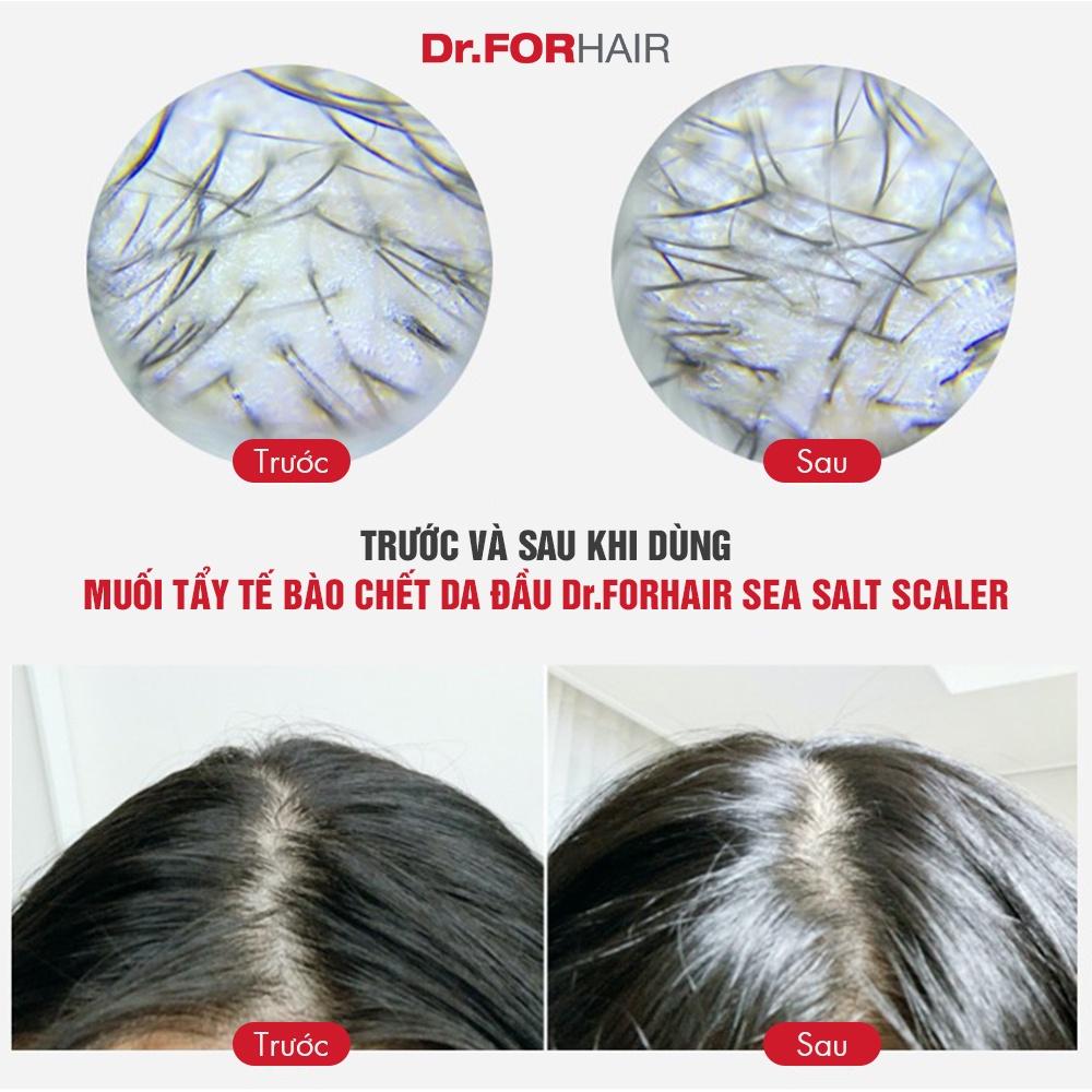 Muối tẩy tế bào chết làm sạch da đầu Dr.FORHAIR Sea Salt Scaler 50g