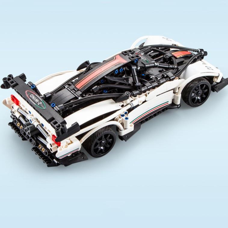 (chạy pin sạc) Đồ Chơi Lắp Ráp LEGO Siêu Xe Điều Khiển Từ Xa C51054 Điều Khiển RC (2 Chế Độ) Với 457 pcs