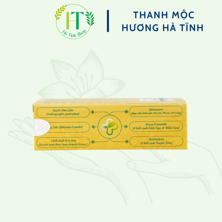 Combo kem bôi da thuần mộc & cao lá trị rạn nứt nẻ da Thanh Mộc Hương 50g