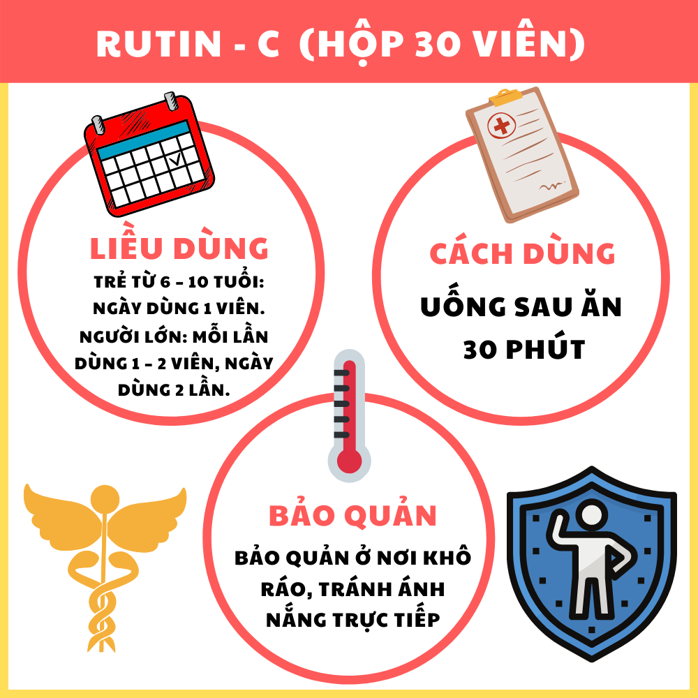 Rutin C - Hỗ trợ làm giảm suy giãn tĩnh mạch trực tràng ở người bị trĩ, sa búi trĩ, Giúp tăng tính đàn hồi và làm bền thành mạch máu