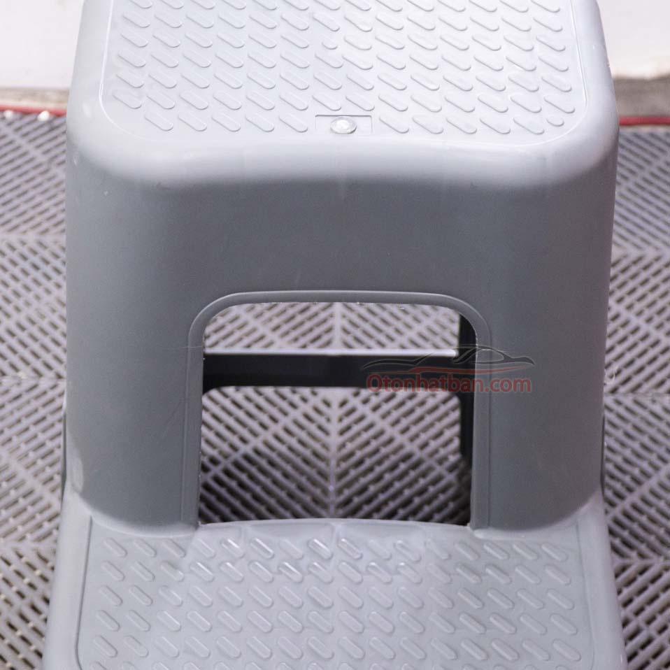 Ghế 2 tầng rửa xe ô tô bằng nhựa PVC cao cấp siêu cứng, siêu bền chiều cao 60cm chống trơn trượt