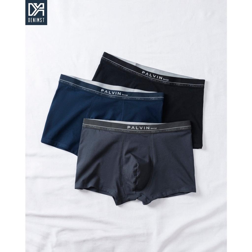 Quần Boxer Nam Cao Cấp DENIMST PV07 Chất Cotton Co Dãn 4 Chiều, Dáng Slim Fit