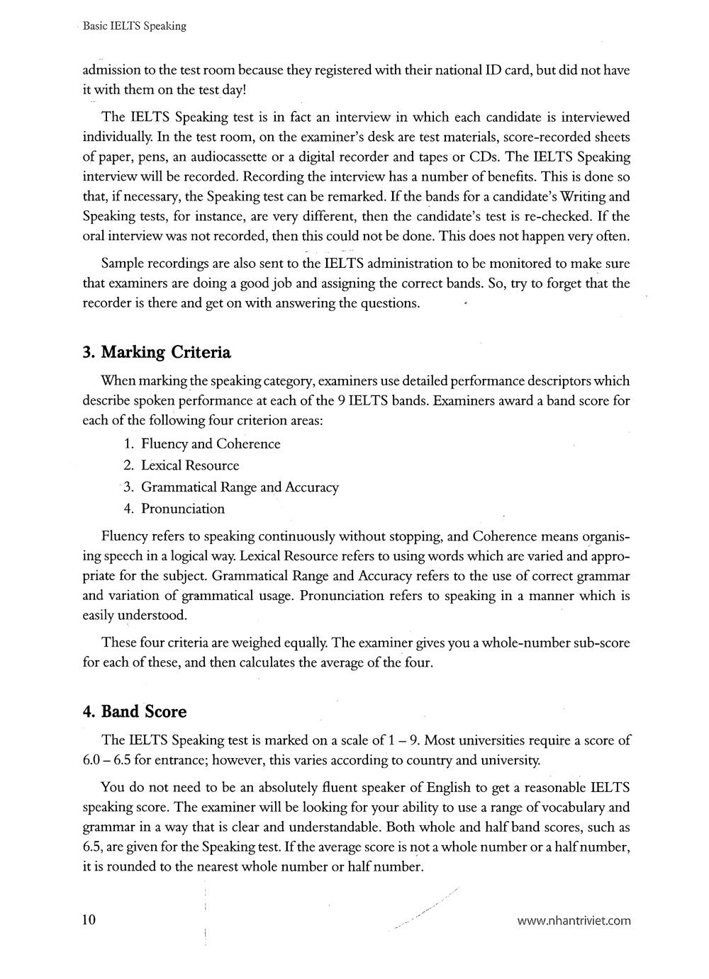Basic IELTS Speaking (Tái Bản 2020) (Quét Mã QR Hoặc Vào Trang Web Để Nghe File Mp3)
