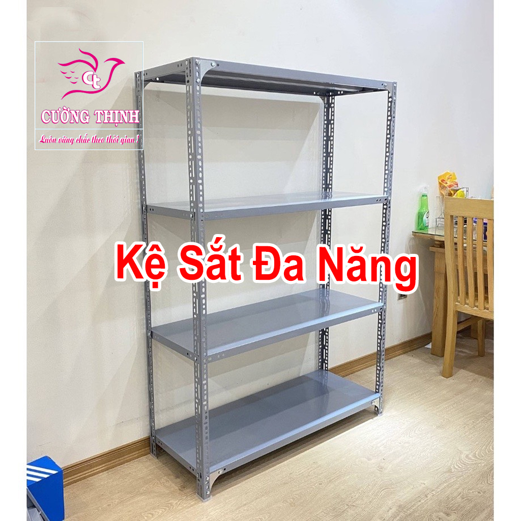 Kệ sắt đa năng 4 tầng ( Cao 1.5m x Dài 1.2m x Rộng 0.4m)