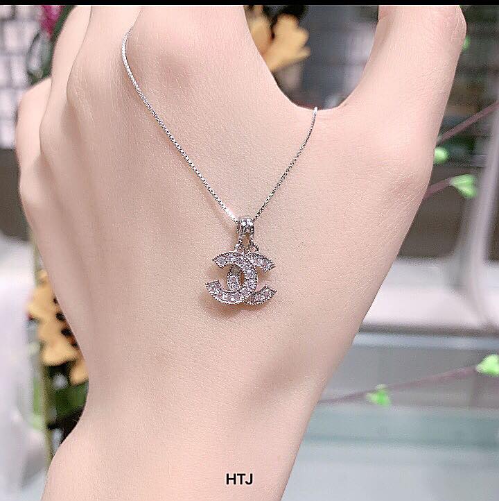 Dây chuyền nữ kèm mặt thời trang chất liệu bạc s925 MS115d