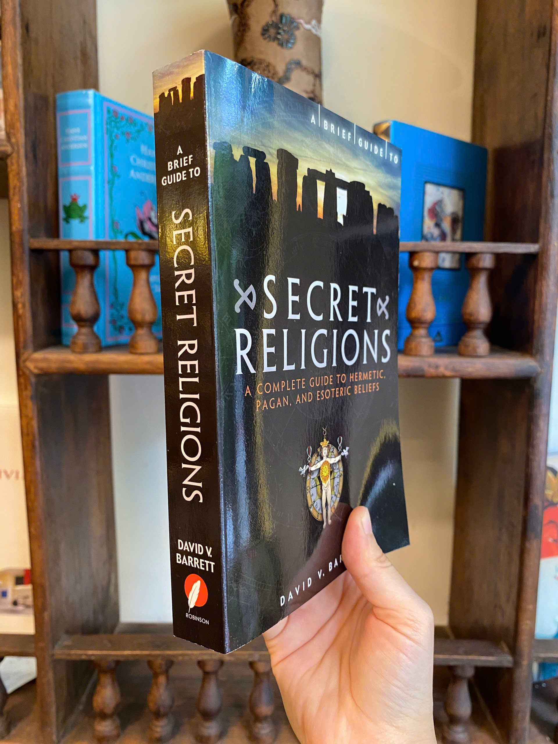 Sách - A Brief Guide to Secret Religions by David V. Barrett | History Nonfiction / Ngoại văn