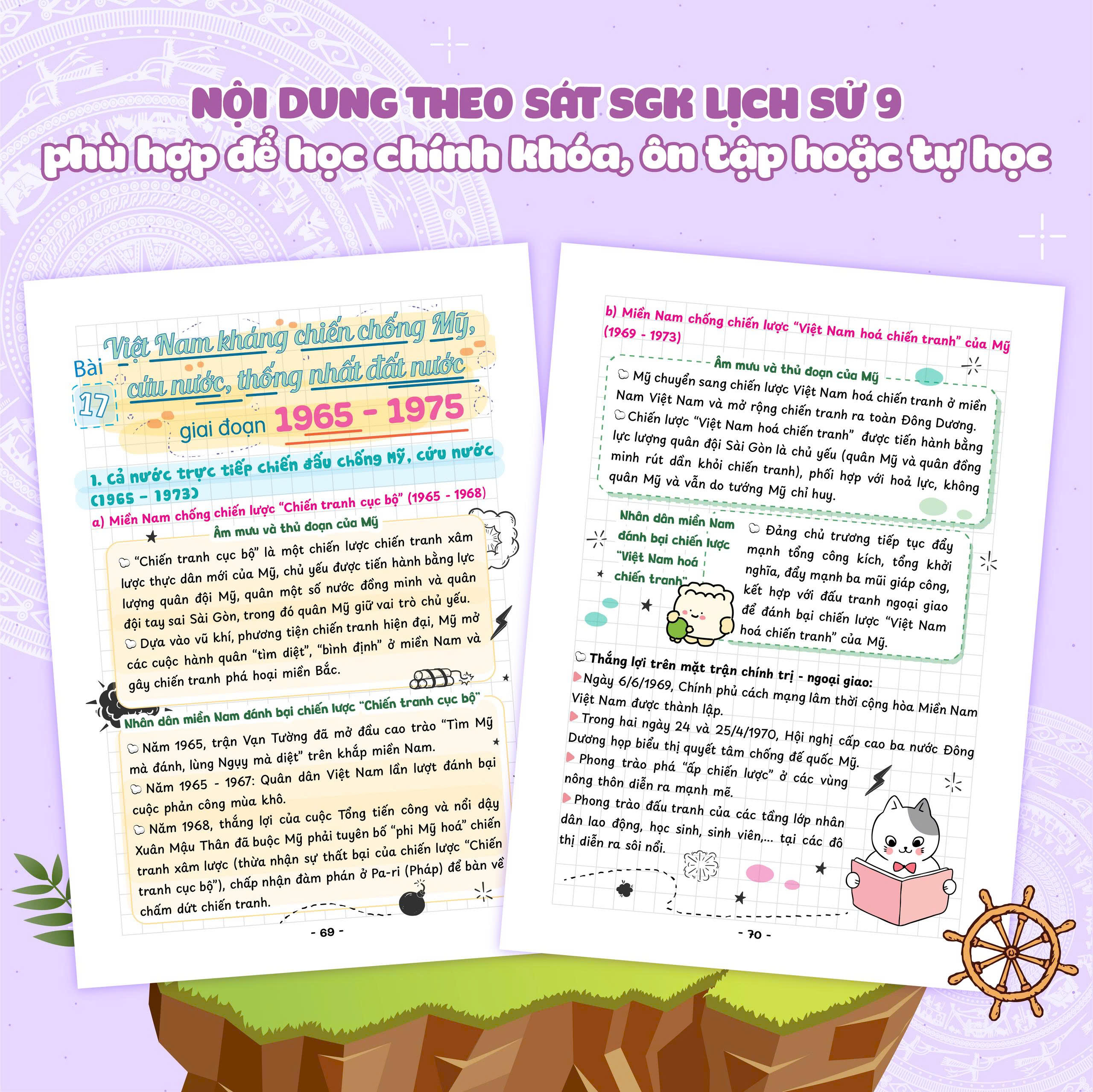 Sách Takenote Sổ Tay Học Nhanh Lịch Sử Lớp 9