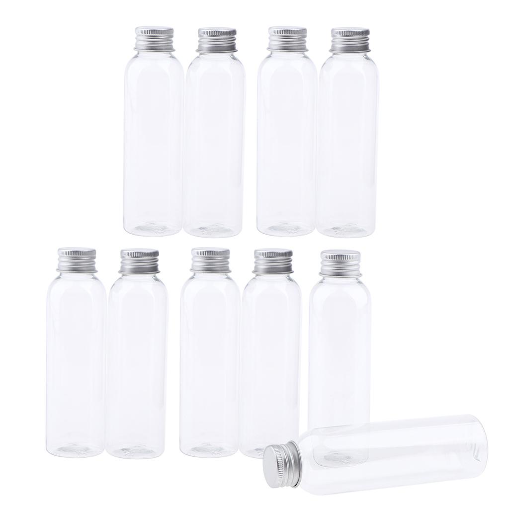 10x 120ml Chai Rỗng Có Thể đổ Lại Cho Dầu Gội Trang điểm Du Lịch