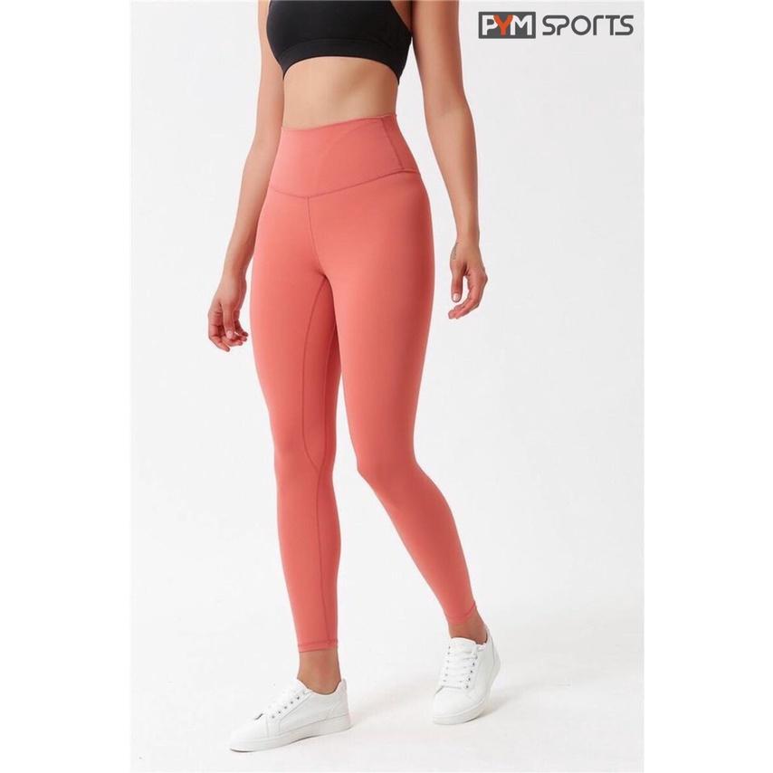 Quần legging dài Lulu - Quần tập Gym, Yoga - PYMSPORT - PYML034 cạp cao, nâng mông