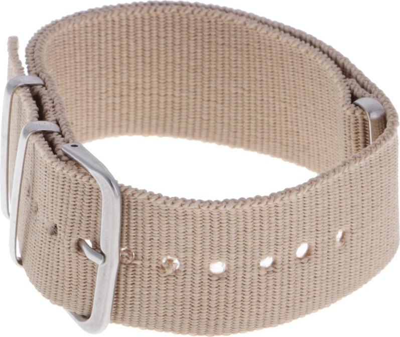 Woven Nylon Watch Strap Wristwatch Band Stainless Steel Buckle