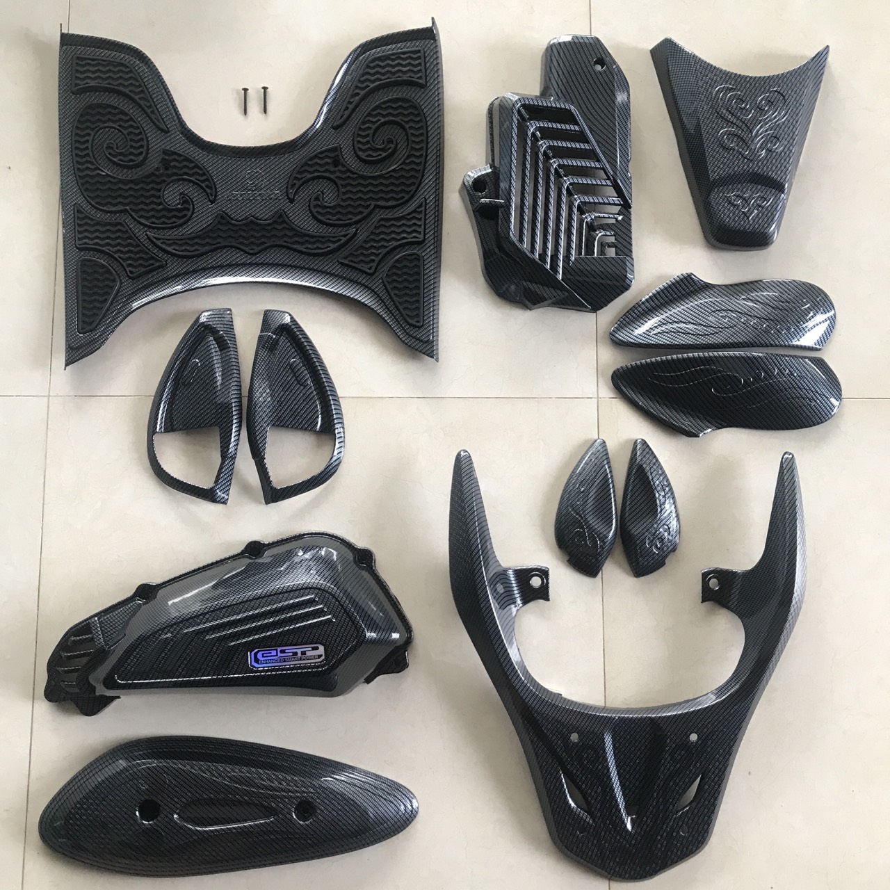 COMBO ỐP PHỤ KIỆN TRANG TRÍ SHMODE 2020 2021 2022 2023 CACBON