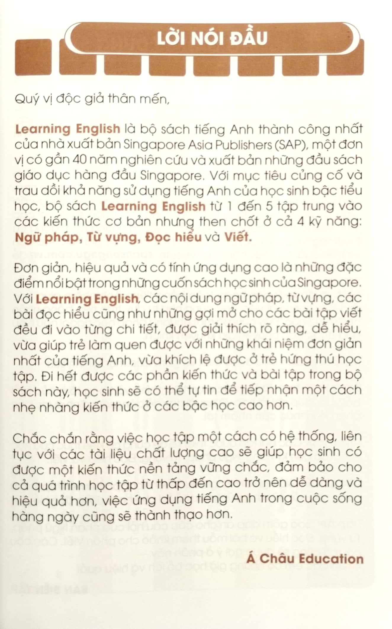 Learning English 3 - Wordbook