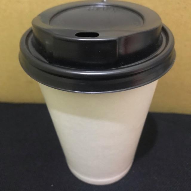 200 ly giấy 9oz~310ml và nắp giá đen phi 90