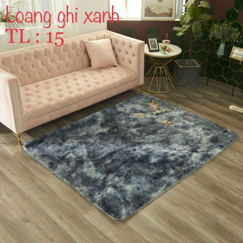 Thảm lông trải sàn khách