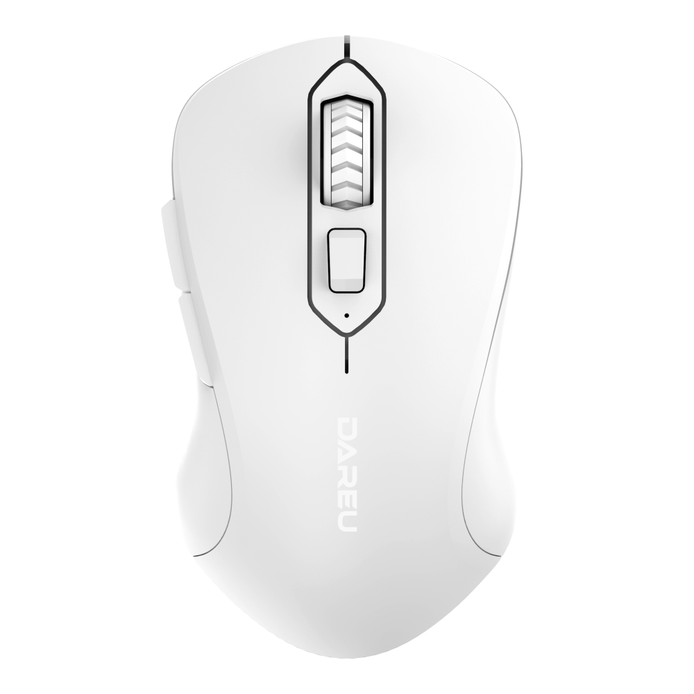 Chuột Không Dây DAREU LM115G SPARROW ARTIC White - Hàng Chính Hãng