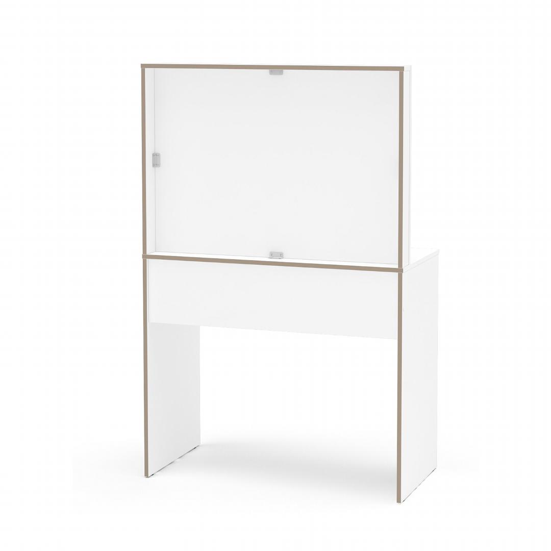 Bàn trang điểm gỗ hiện đại SMLIFE Milana | Gỗ MDF dày 17mm chống ẩm | D90xR45xC140cm