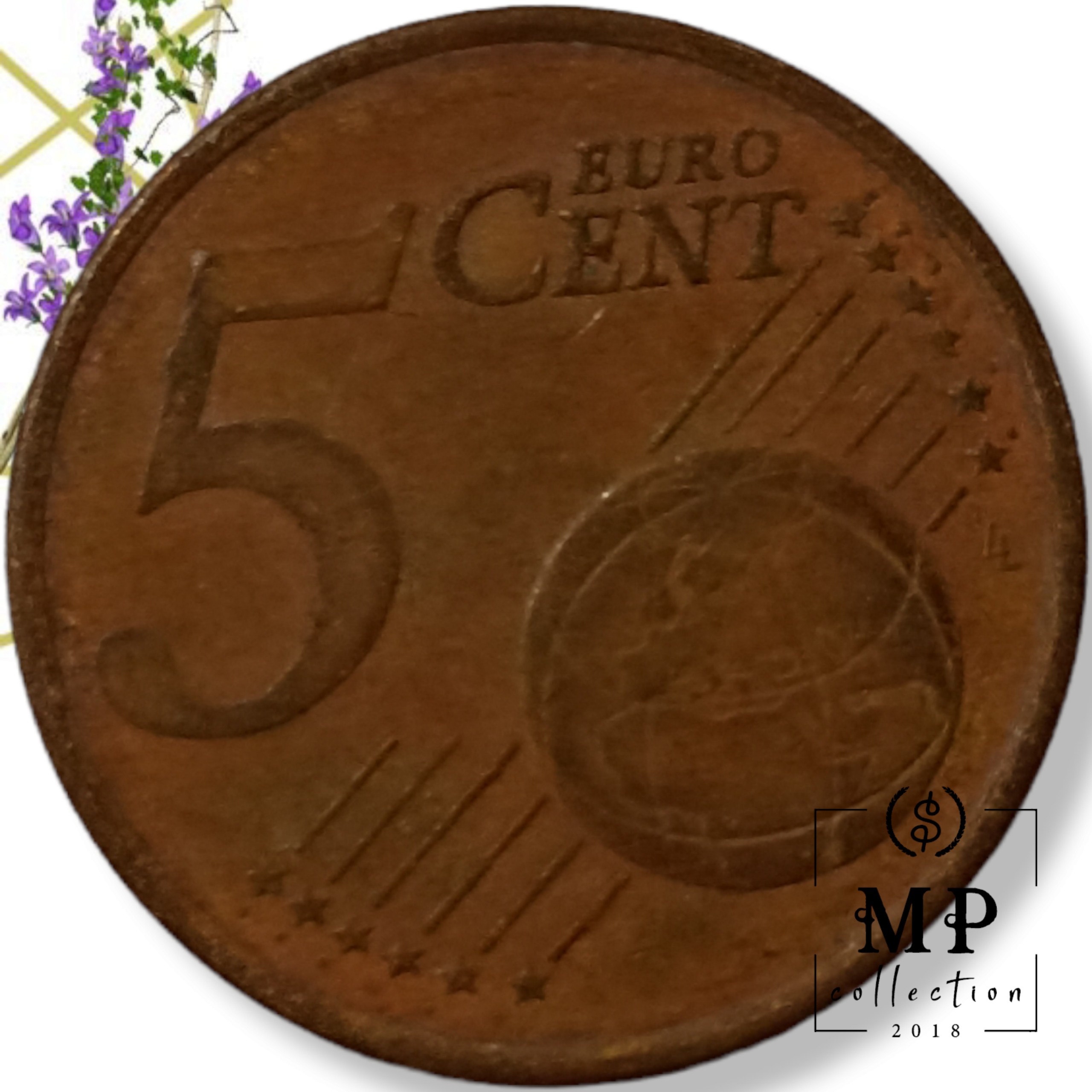 Đồng xu sưu tầm Pháp 5 cents Euro 1999 2009