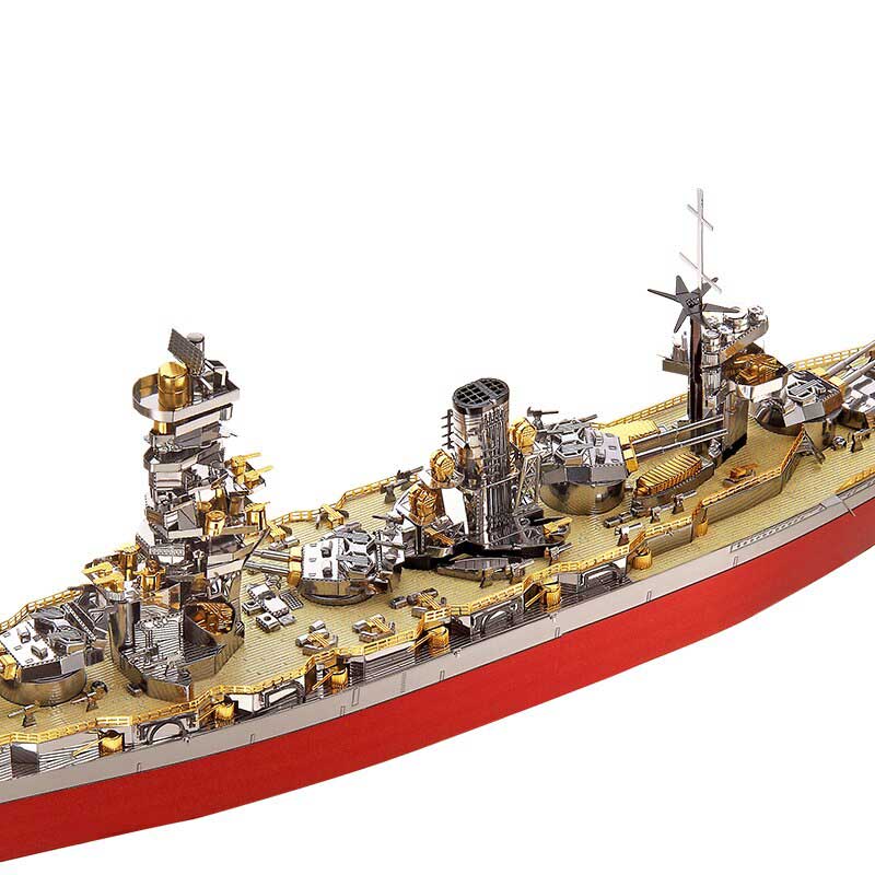 Mô hình thép 3D tự ráp Piececool Fuso Battleship