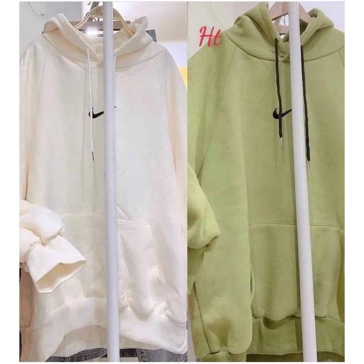 Áo hoodie nỉ cotton phẩy ngực H26