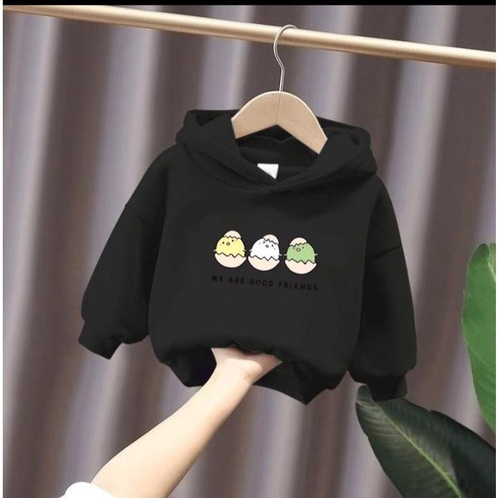 Áo hoodie gà con cute cho bé trai từ 9 đến 33kg , chất nỉ bông siêu xinh