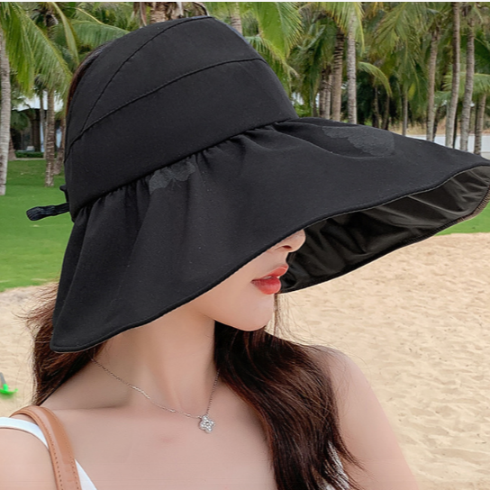 Mũ rông vành chống nắng chống uv cao cấp mới, nón chống nắng thời trang