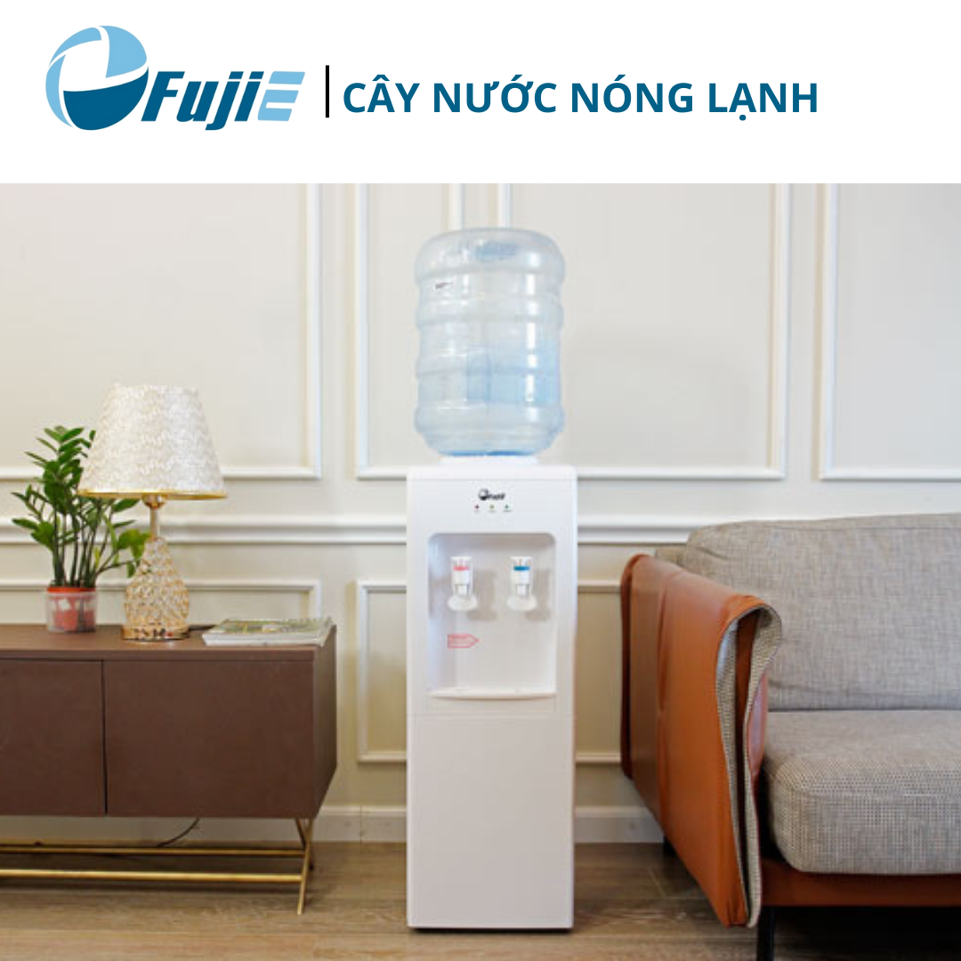 Cây nước nóng lạnh FujiE WD1105E làm lạnh bằng chip điện tử công nghệ Nhật Bản - Hàng chính hãng