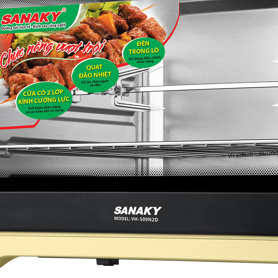 Lò Nướng Sanaky VH-509N2D - Hàng chính hãng