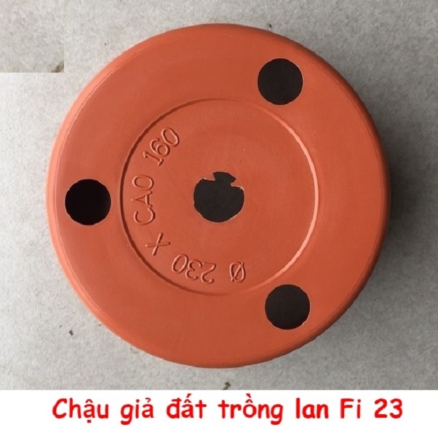 50 chậu giả đất trồng lan Fi 23 - đường kính 23cm