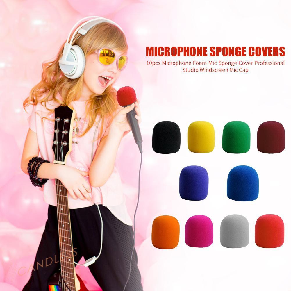 Set 10 Mút Xốp Bọc Đầu Micro