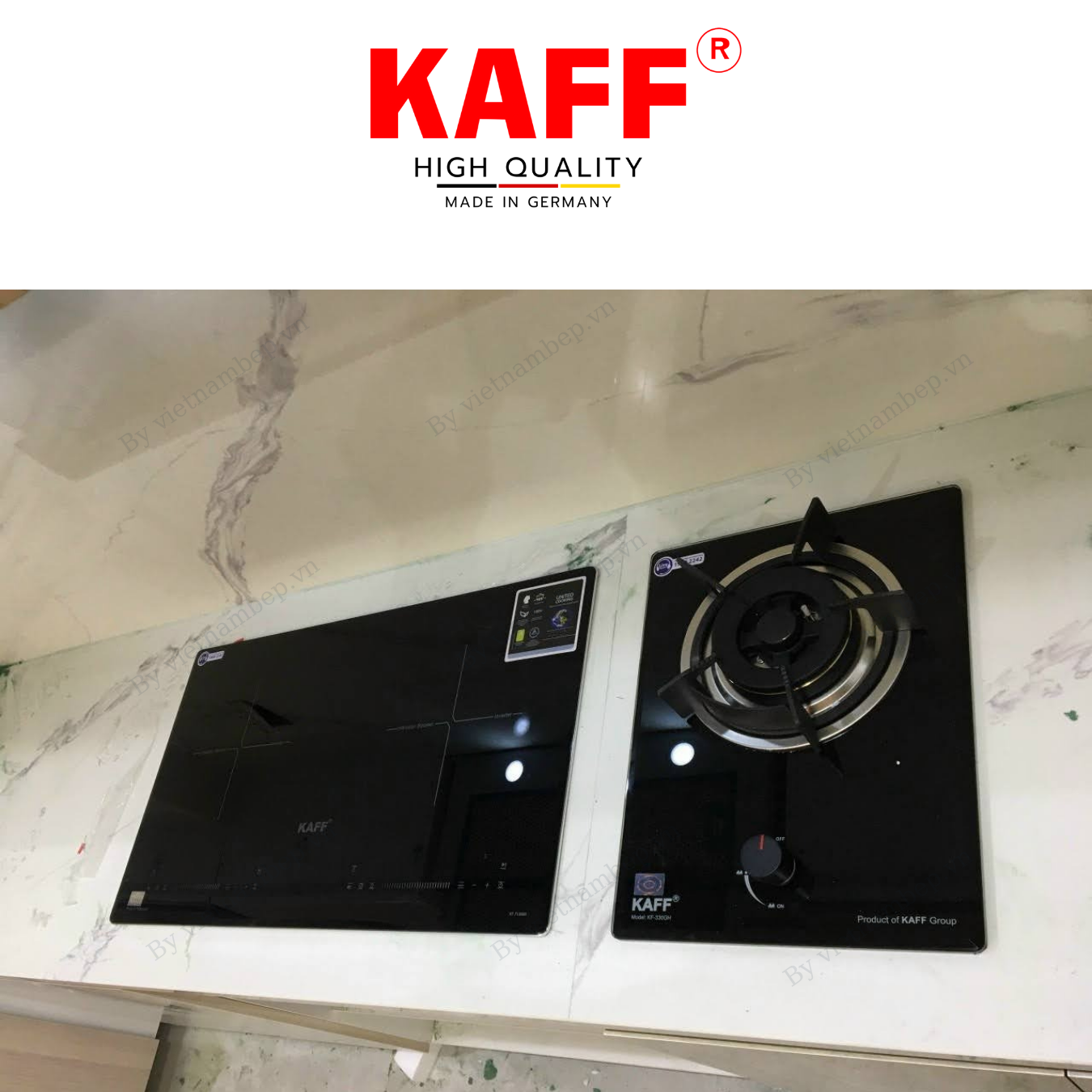 Bếp âm từ đôi nhập khẩu Malaysia KAFF KF-FL68II - Hàng chính hãng