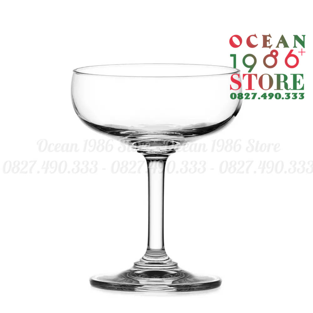 Bộ 6 Ly Thủy Tinh Xếp Tháp Ocean Thái Lan Classic Saucer Champagne – 1501S05 – 135ml
