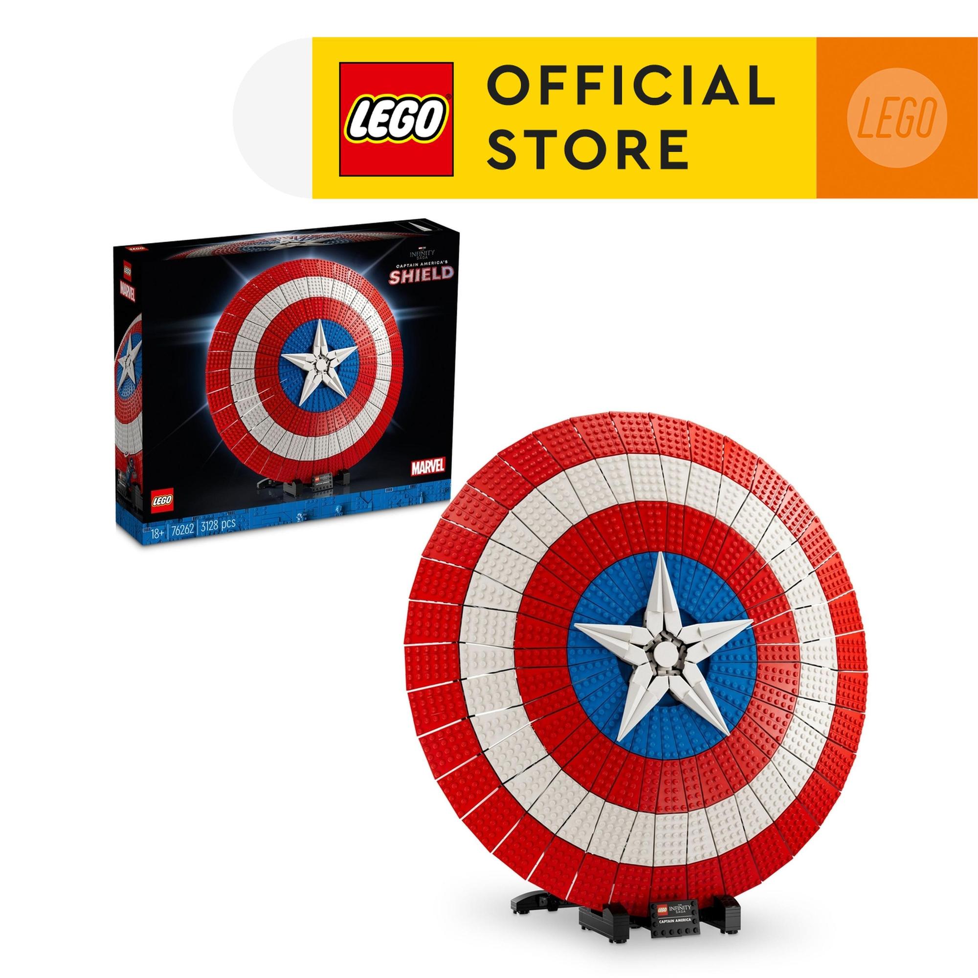 LEGO Super Heroes 76262 Đồ chơi lắp ráp Khiên của Captain America (3128 chi tiết)