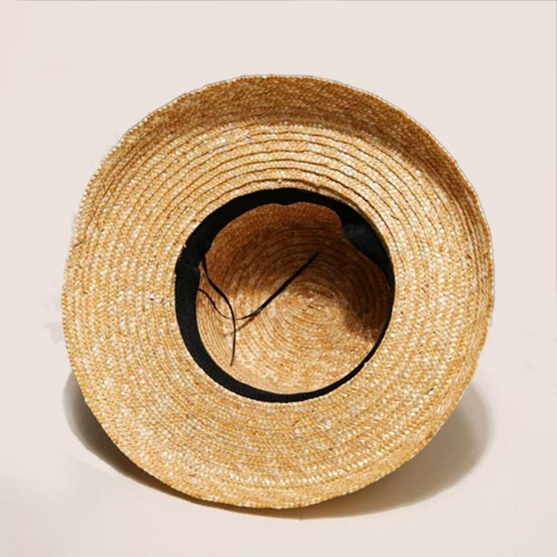Mùa Hè 2019 Ruy Băng Nón Nữ Thiết Kế Mũ Rơm Mùa Hè Đi BiểN Nón Nữ Pháp Retro Rộng Vành Thương Hiệu Thời Trang Nữ nón Lưỡi Trai