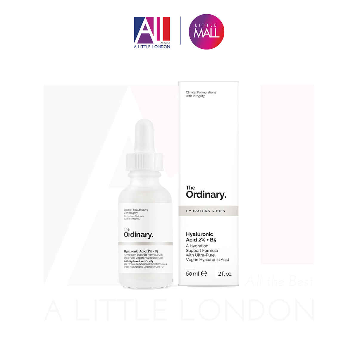 Tinh Chất Dưỡng The Ordinary Hyaluronic Acid 2 % + B5 (60ml)