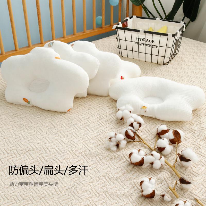 Cotton Sơ Sinh Gạc Ném Gối Cho Trẻ Sơ Sinh Chống Từng Phần Đầu Gối Cho Bé Đệm Mềm Mại Thoải Mái Trẻ Em Trang Trí Phòng